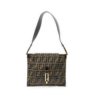 Fendi Vintage Flap Buckle Shoulder Bag